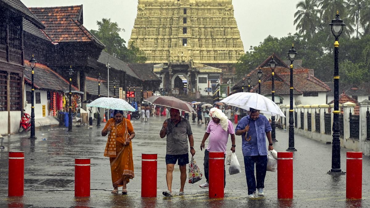 Kerala braces for widespread rain on October 26; yellow alert for eight districts