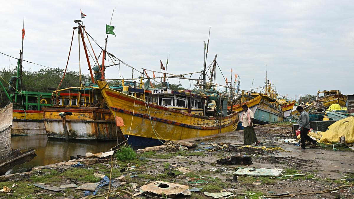 Fisherfolk in Machilipatnam reel under livelihood loss due to cyclone