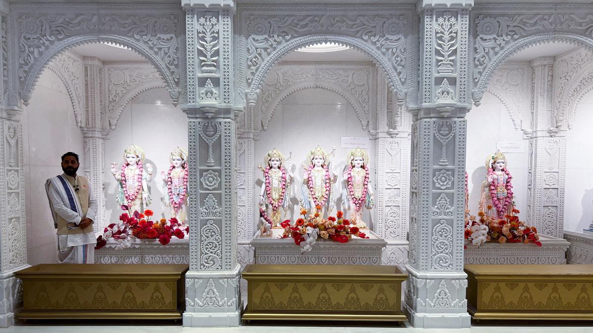 Majestic Hindu Temple Opens In Dubai The Hindu