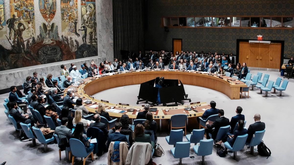 U.N. Security Council adopts U.S. resolution on Gaza peace plan