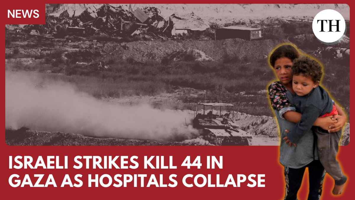 Watch: Israeli airstrikes and gunfire kill 44 people in Gaza