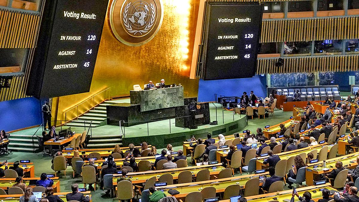 India votes in favour of resolution that condemns Israeli settlement activities in Occupied Palestinian Territory