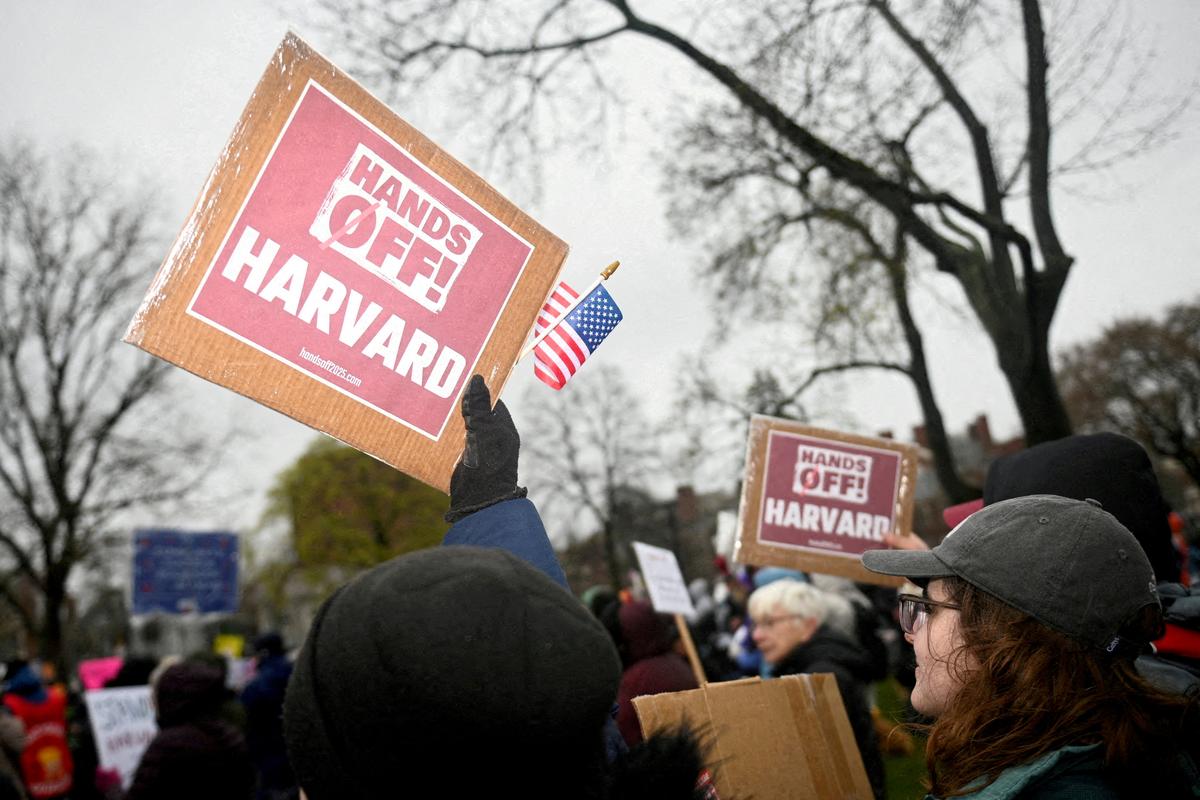 Trump defends block on foreign students at Harvard - The Hindu