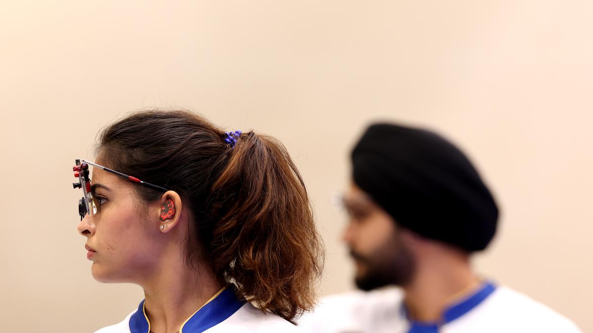 Manu Bhaker-Sarabjot Singh’s bag bronze in 10m air pistol at Paris Olympics