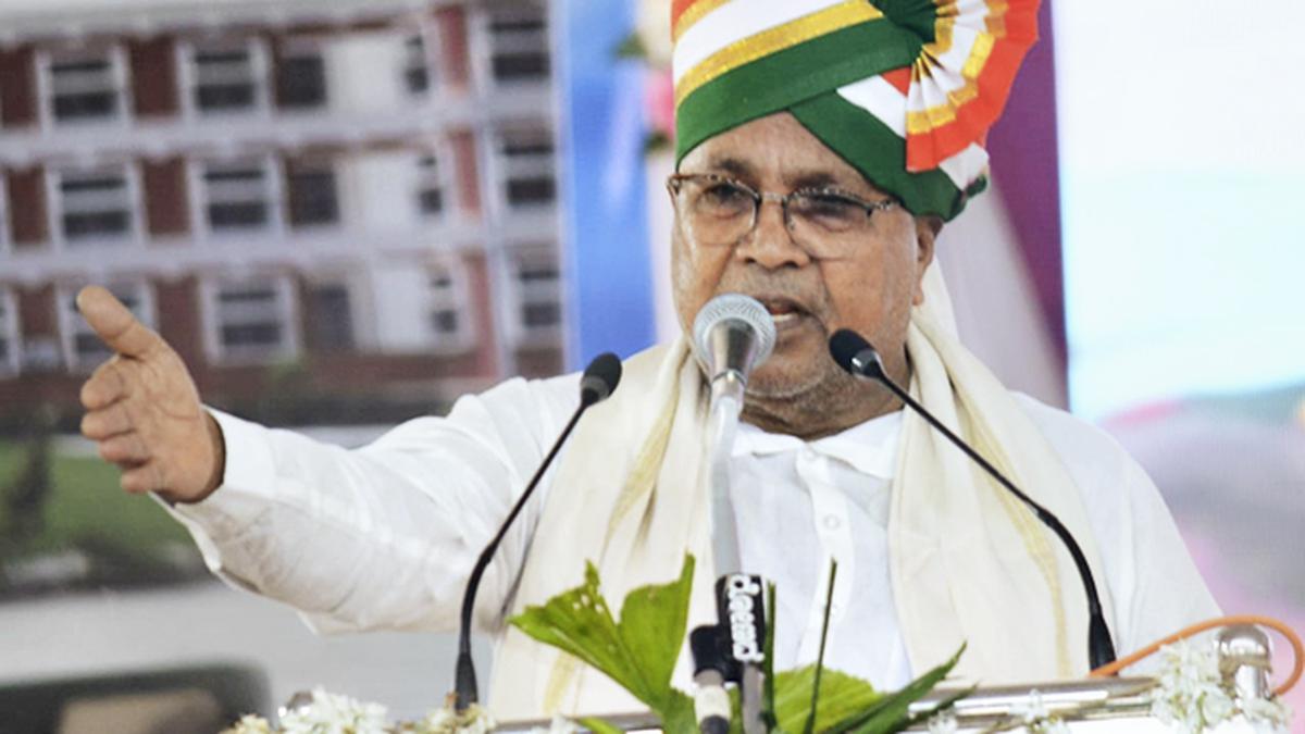Chief Minister Siddaramaiah calls for multidimensional approach to fight Kalyana Karnataka’s backwardness