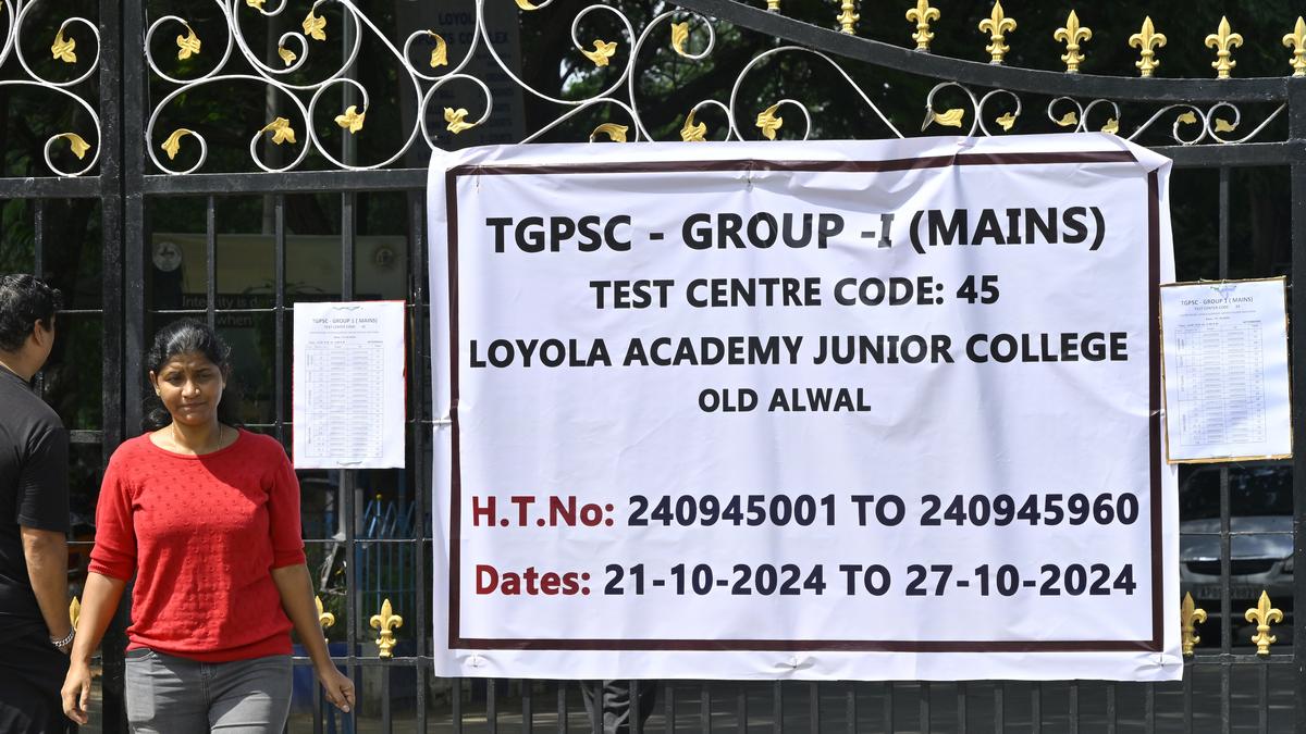 TGPSC Group-I Mains examination concludes, 67.17% candidates appear for all papers