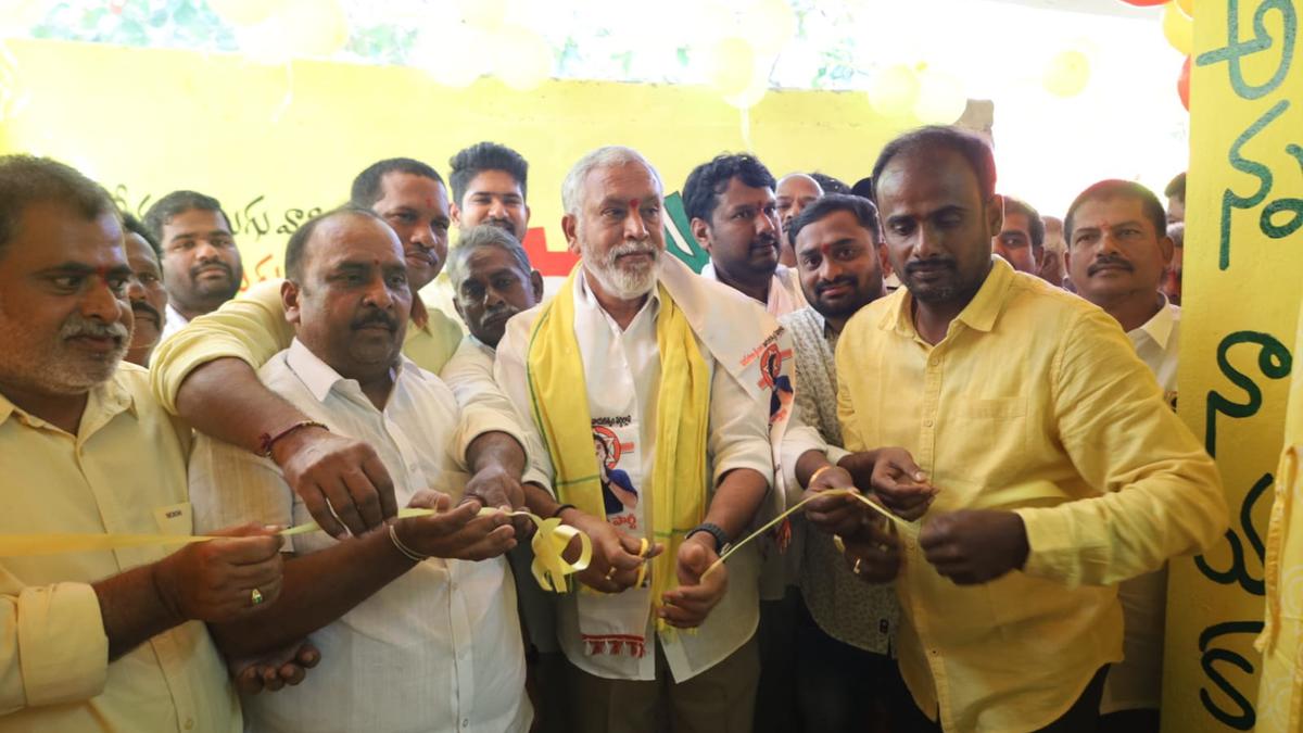 TDP, JSP rub shoulders at party office launch in Tirupati
