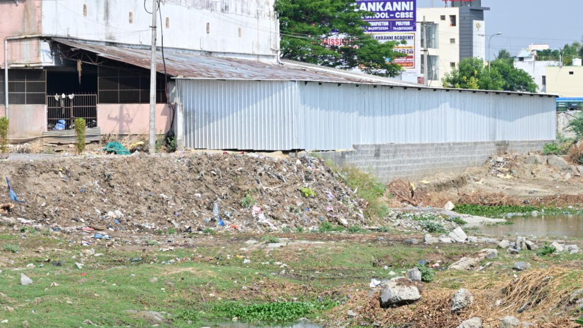 Concern over encroachment of Chinna Eri in Krishnagiri