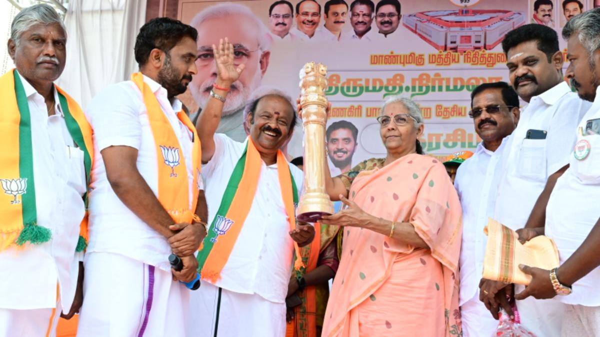 Lok Sabha polls | People should reject DMK that is doing politics with drug money: Nirmala Sitharaman