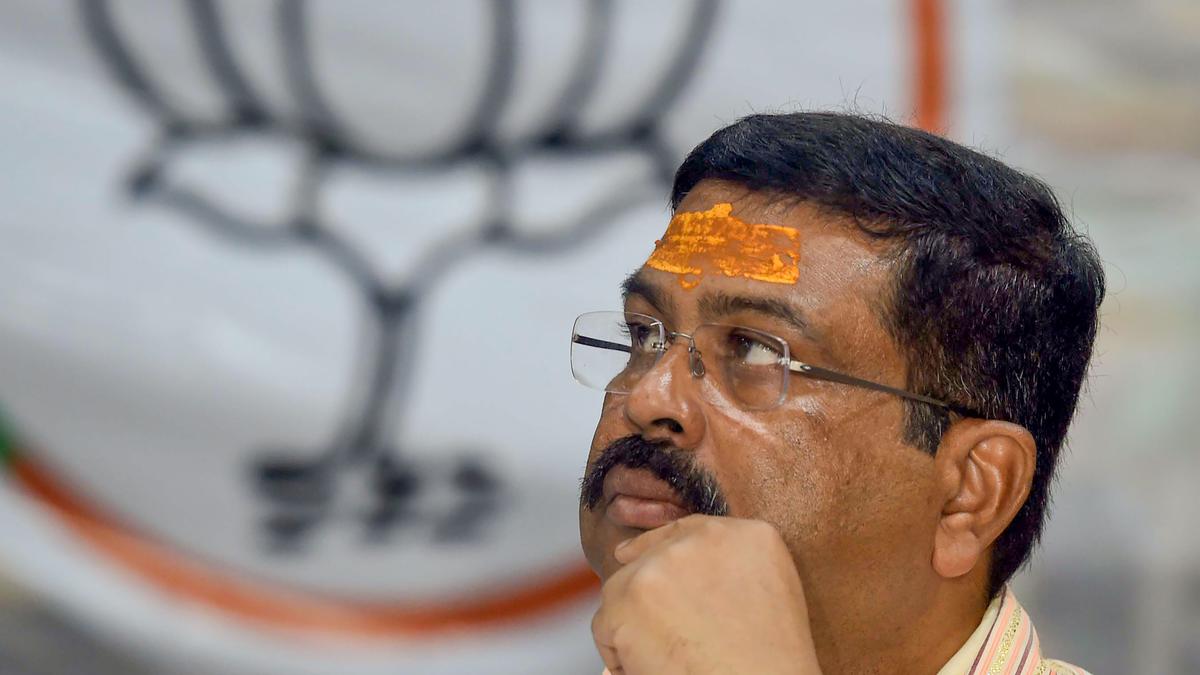 Dharmendra Pradhan tells leaders that the party is looking at a higher poll tally in Belagavi this time