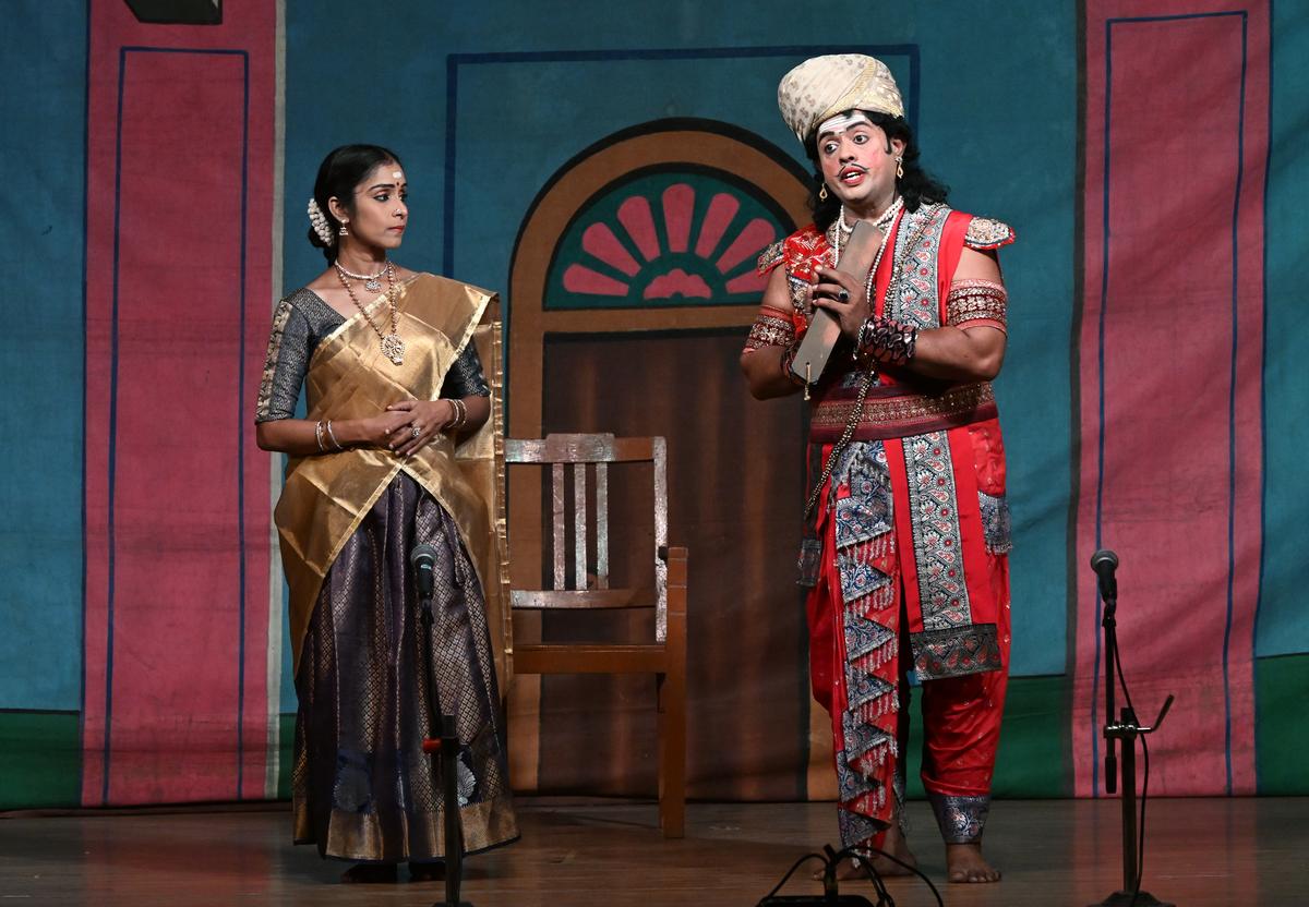 SRMG Creations 'Karikal Ammaiyar' YGP Auditorium, T. Staged in the city. 