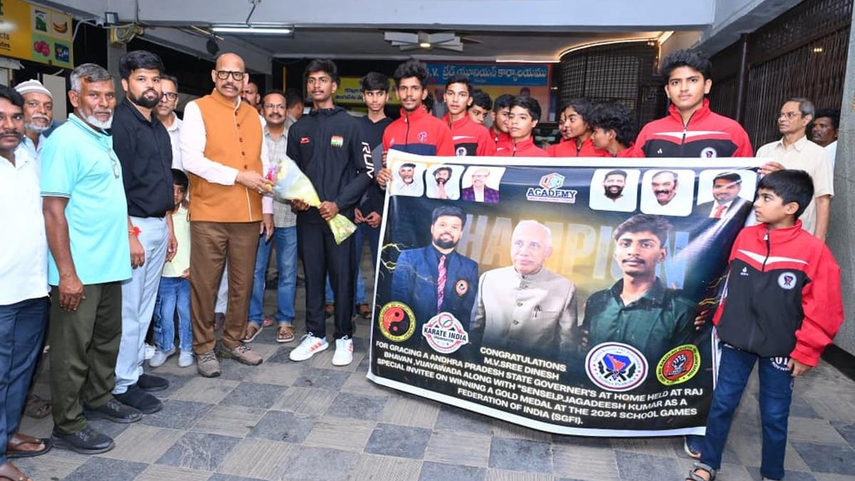 Karate gold medallist felicitated at Kurnookl