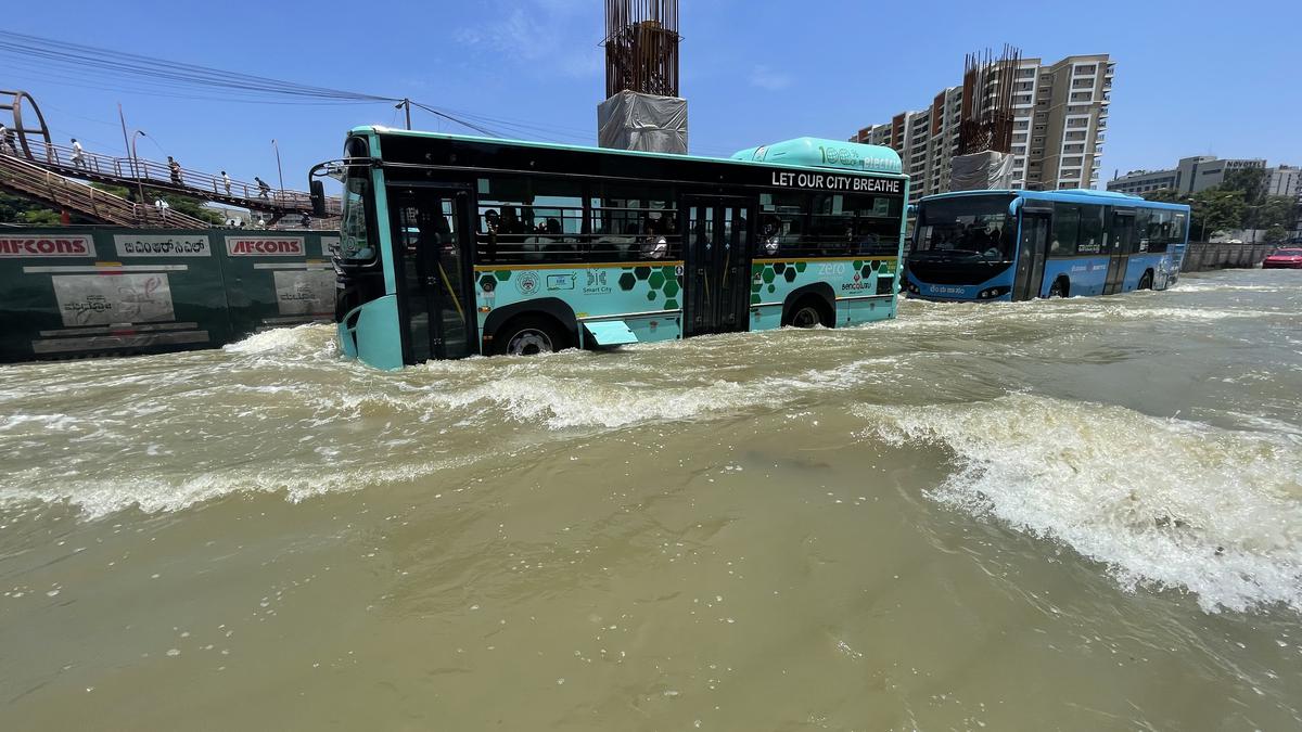 Bengaluru rains: Bus and train services affected