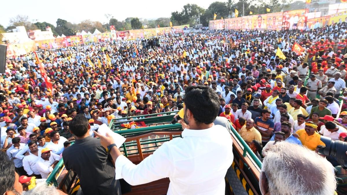 It was the TDP government that had ushered in decentralised development in Andhra Pradesh, says Lokesh