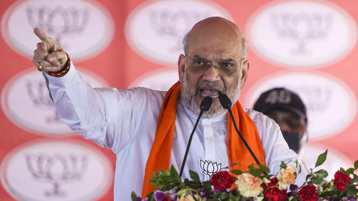 Amit Shah targets Gandhi family in Congress bastion Rae Bareli, Priyanka hits back