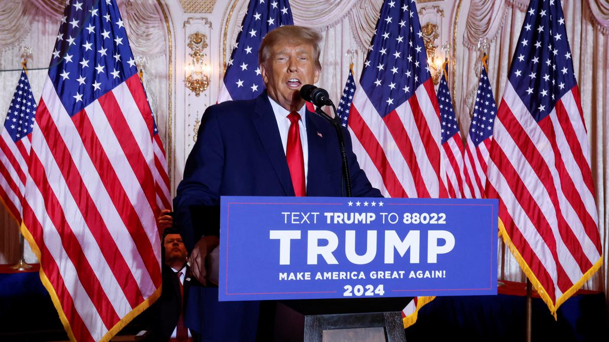 Donald Trump announces 2024 U.S. presidential bid