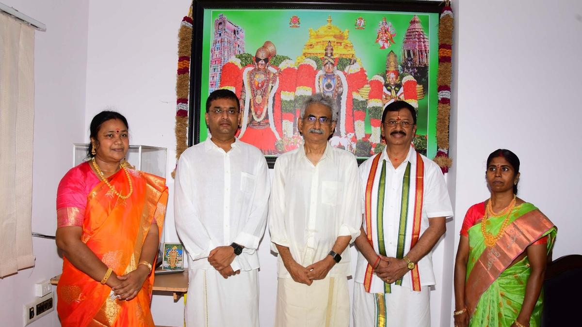 Ramco Chairman is new Thakkar of Andal Temple