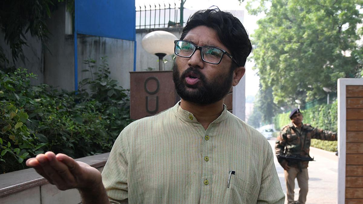 Congress MLA Jignesh Mevani evicted from Gujarat assembly