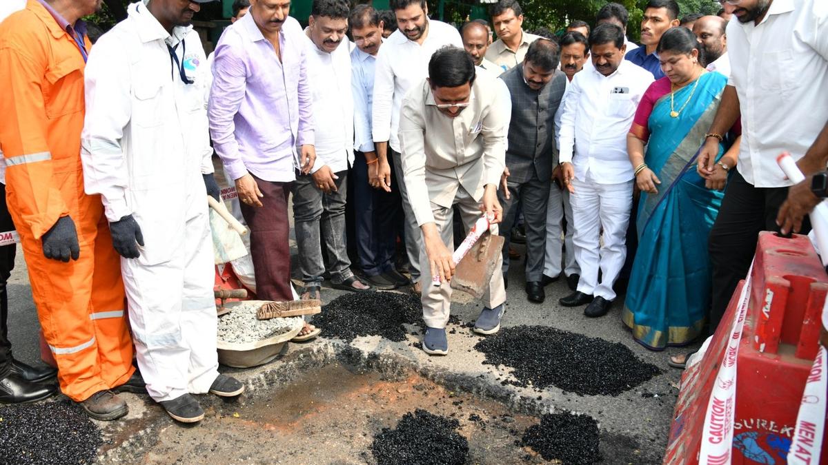 ‘Mission for Pothole-free Roads’ launched in Visakhapatnam