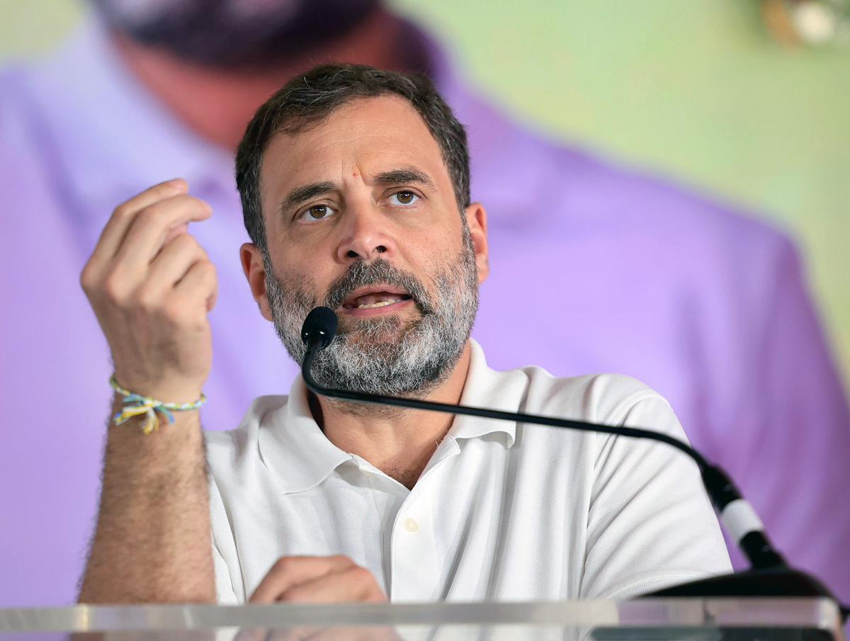 Rahul Gandhi leaves for Europe tour: report - The Hindu
