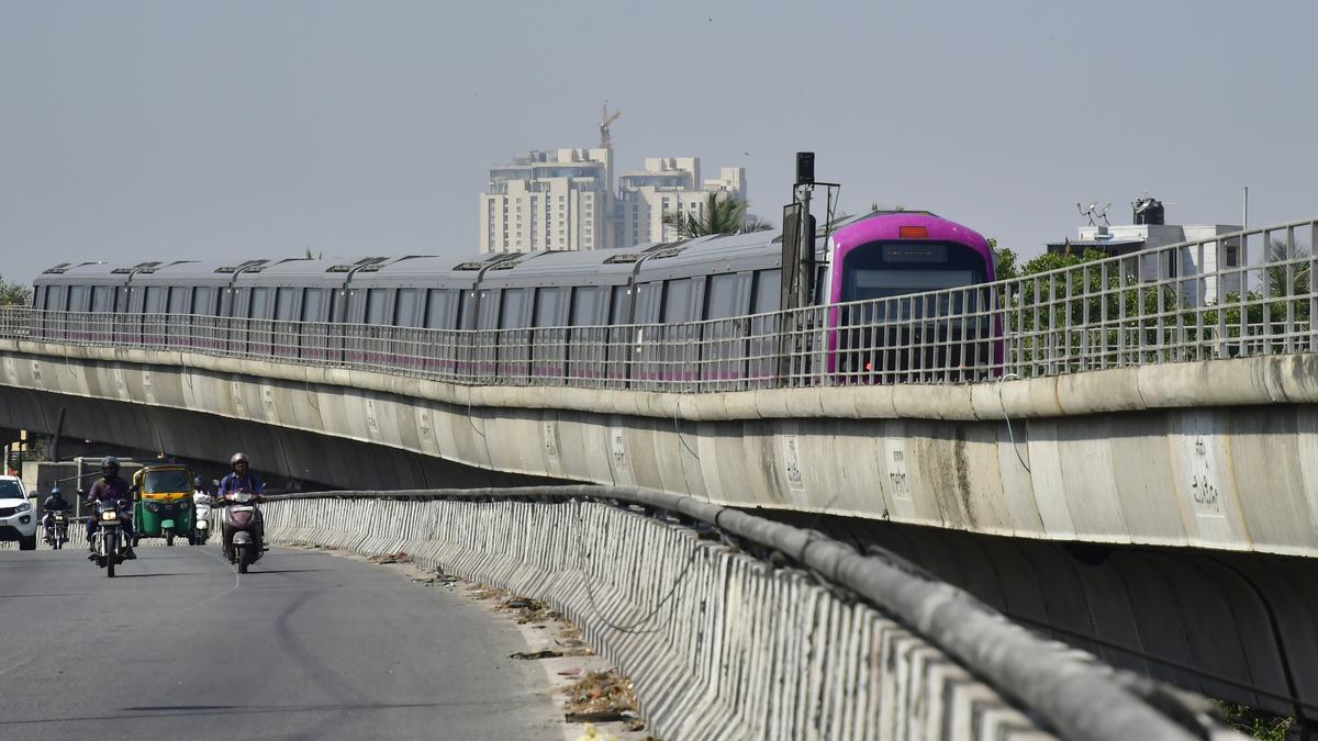 Bengaluru metro’s Purple Line maintenance work completed