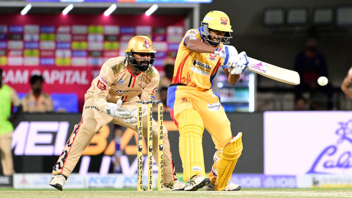 Vimal’s blitzkrieg powers Dragons past Super Gillies, to meet Tamizhans in final