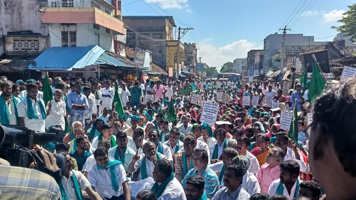 Farmers demand immediate sanction of compensation for crops damaged by rain