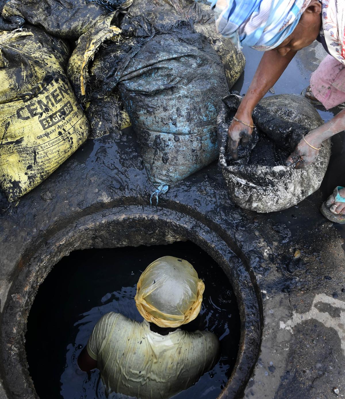 92% of workers cleaning urban sewers, septic tanks are from SC, ST, OBC  groups - The Hindu
