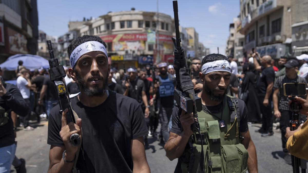 Israeli forces kill two Palestinian gunmen in West Bank raid