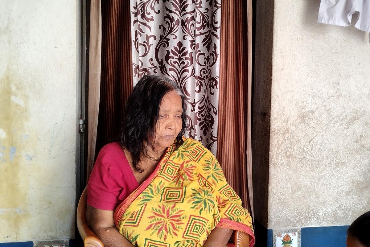 Parul Das lost her husband Hargobind and son Chandan in the violence.
