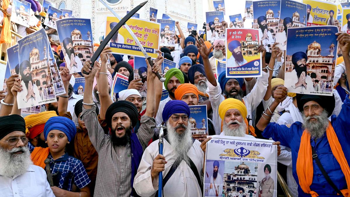 40th Anniversary Of ‘Operation Bluestar’: Pro-Khalistan Slogans Raised ...