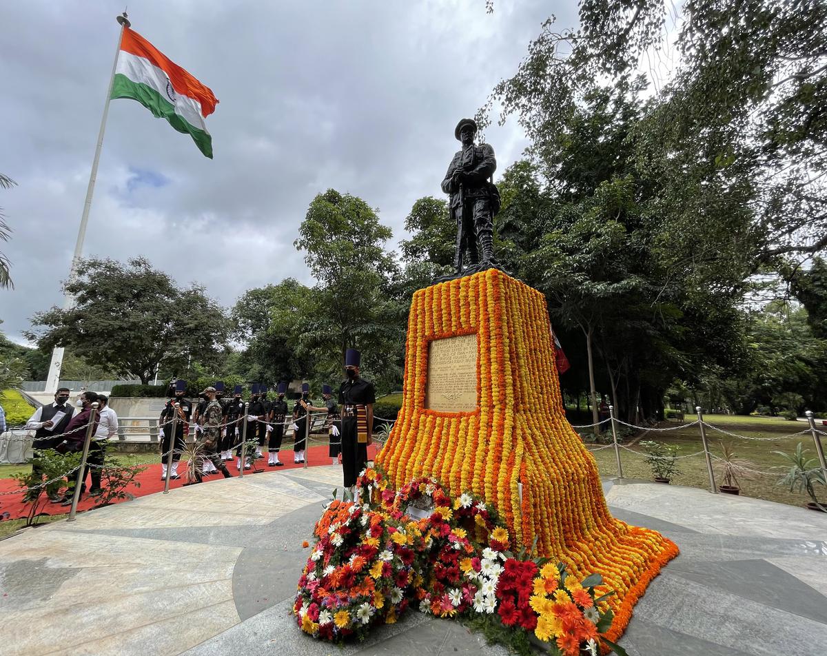 National War Memorial in Bengaluru.