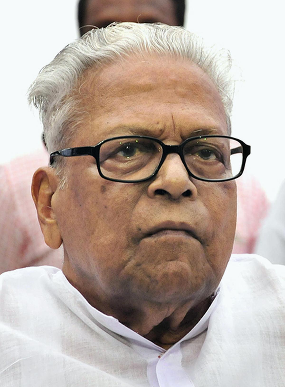 THIRUVANANTHAPURAM, KERALA, 13/11/2014: Leader of the opposition V.S. Achuthanandan.
Photo: S. Mahinsha THIRUVANANTHAPURAM, KERALA, 13/11/2014: Leader of the opposition V.S. Achuthanandan.
Photo: S. Mahinsha