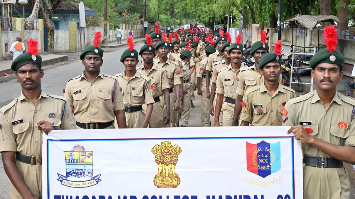 NCC cadets undertake an adventurous trek to Tirumala hills in Andhra Pradesh