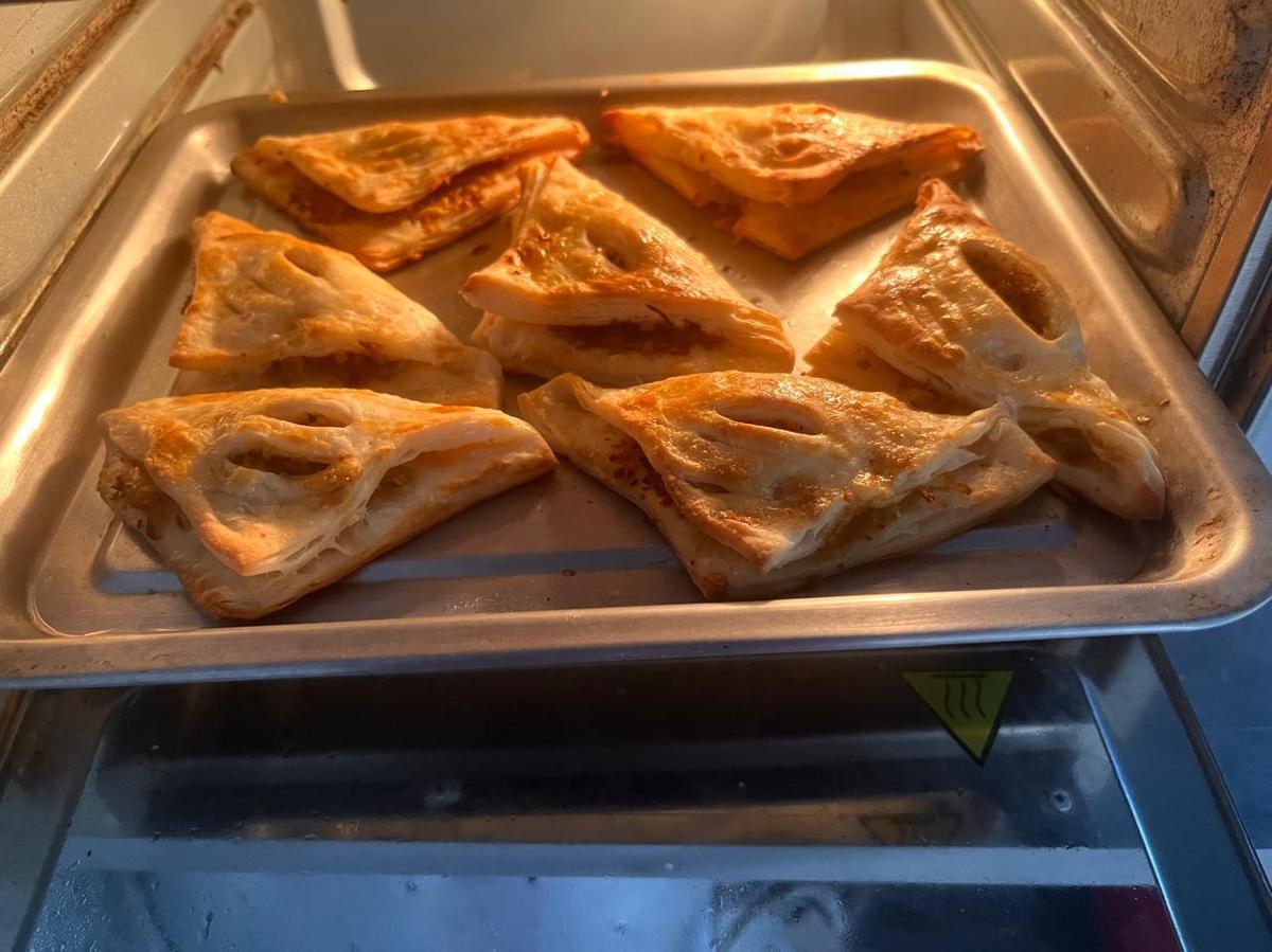  Chakka puffs from Molly Thomas’ Marathottam in Thiruvananthapuram. 