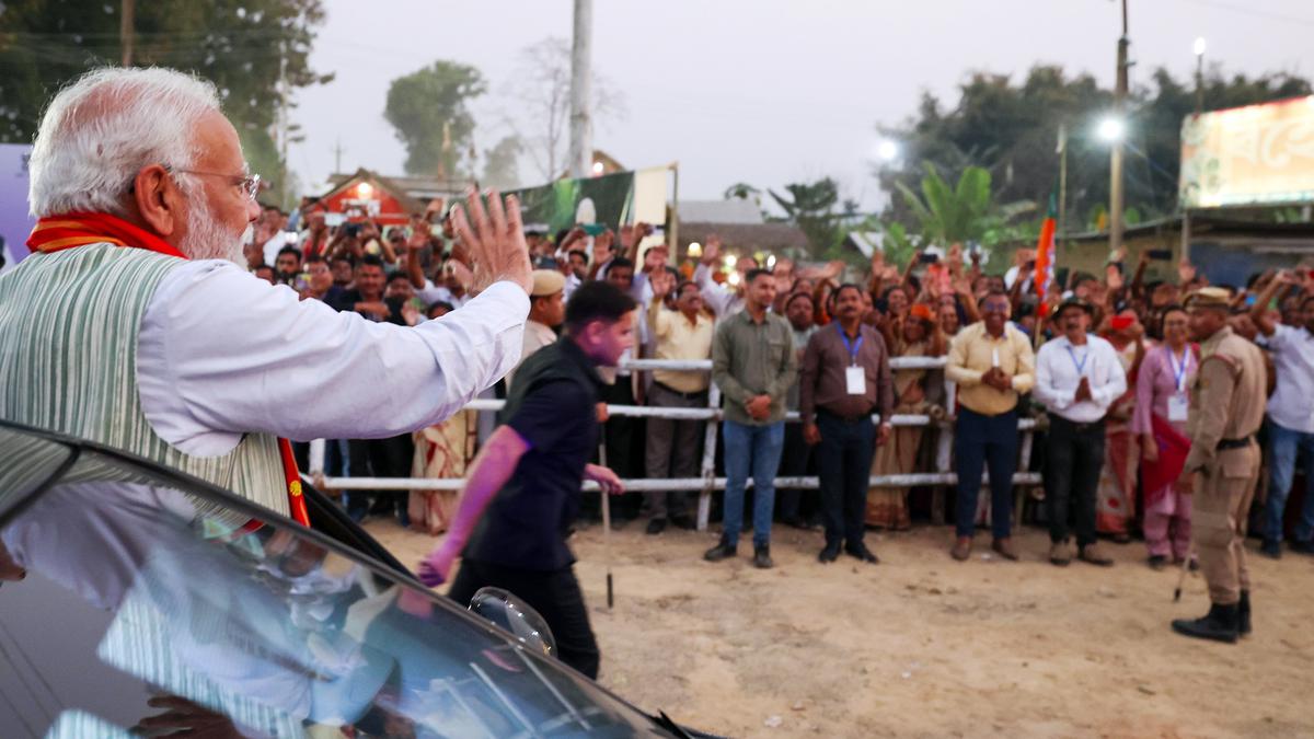 PM Modi visits Kaziranga National Park in Assam