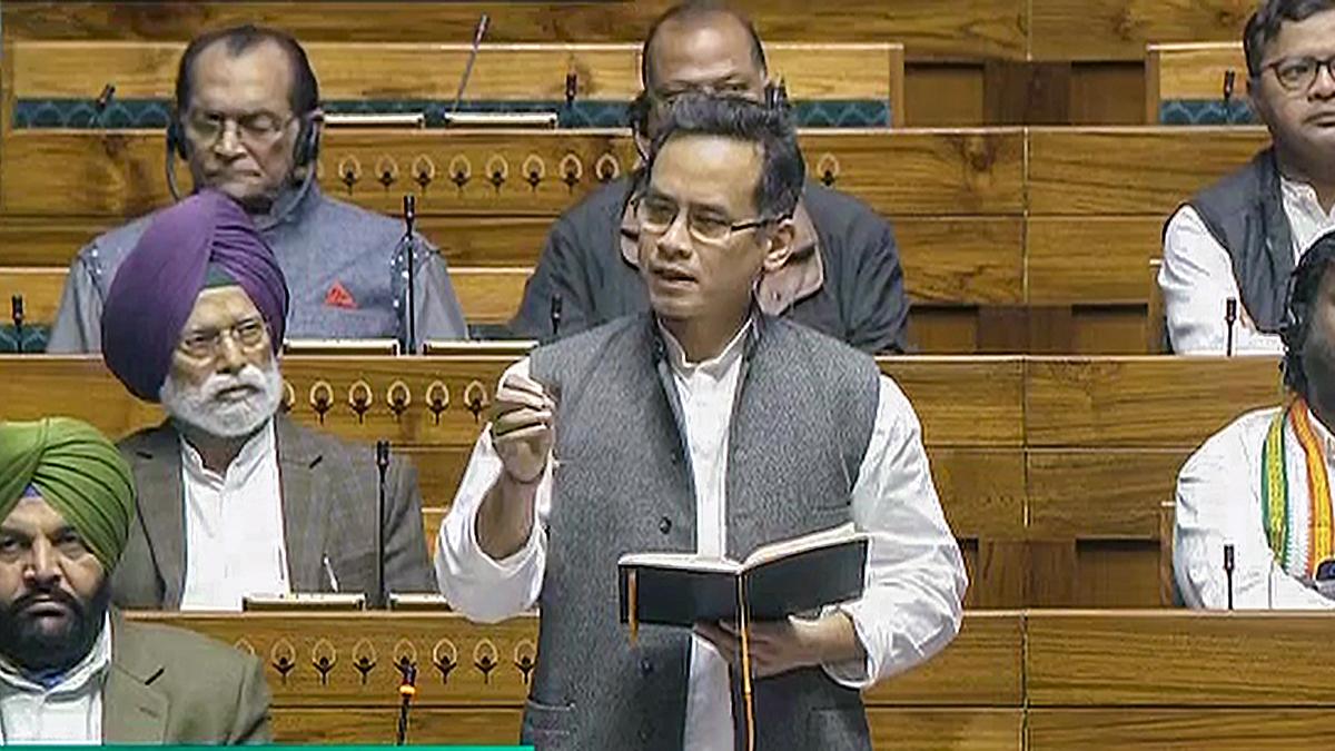 Parliamentary proceedings | BJP's 'Jai Shri Ram' chants reflect hatred, anger: Gaurav Gogoi