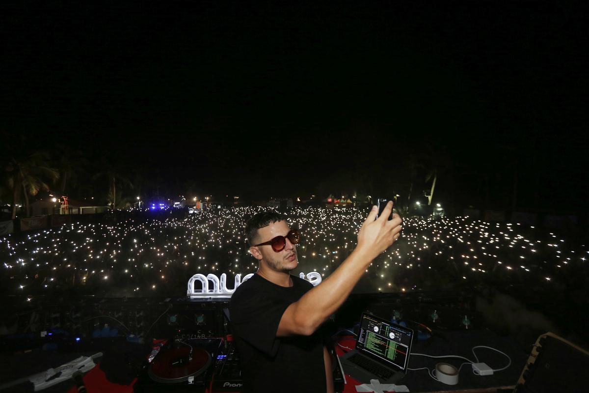 File photo of DJ Snake at the Sunburn festival