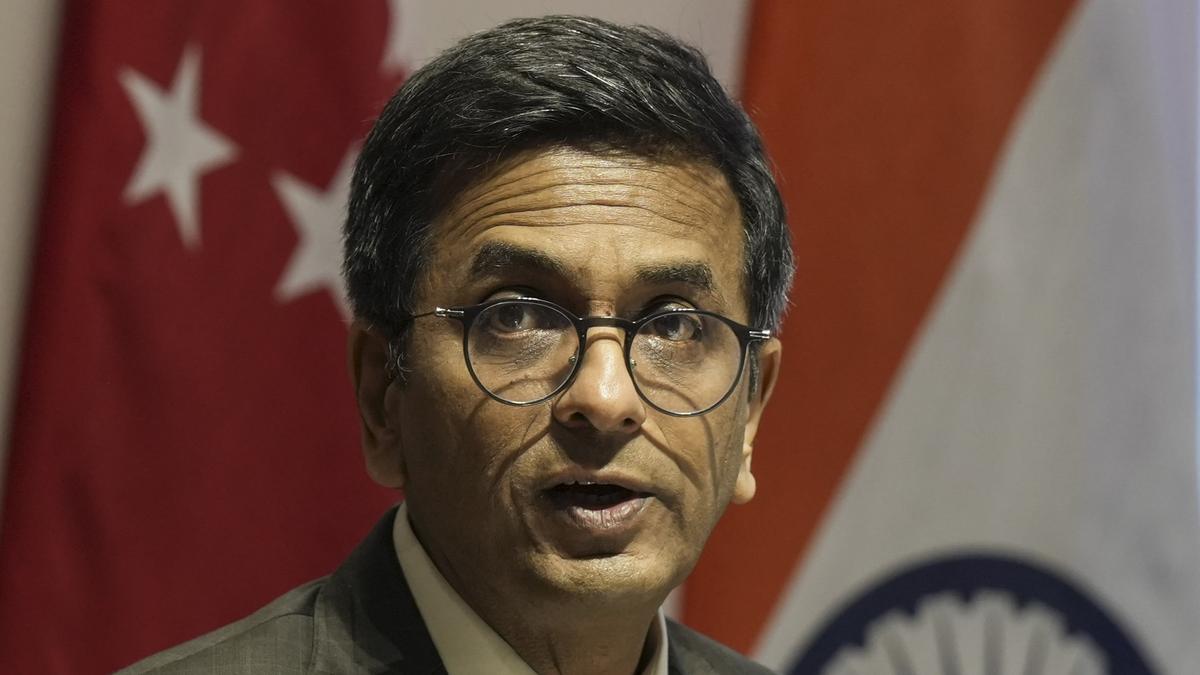 CJI Chandrachud calls for international collaboration to combat juvenile cybercrimes