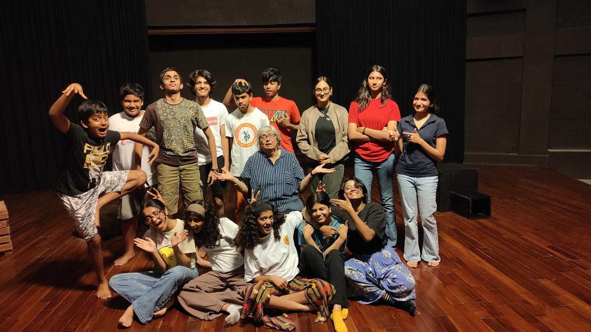 Scenes from the play DNA by Jagriti Theatre