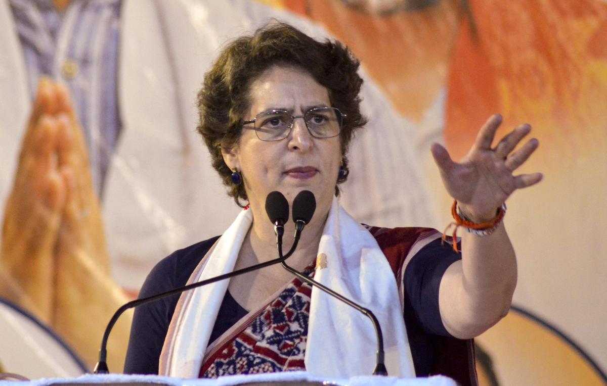 Priyanka Gandhi alleges CPI(M) in ‘deal’ with BJP for April 9 polls in Kerala