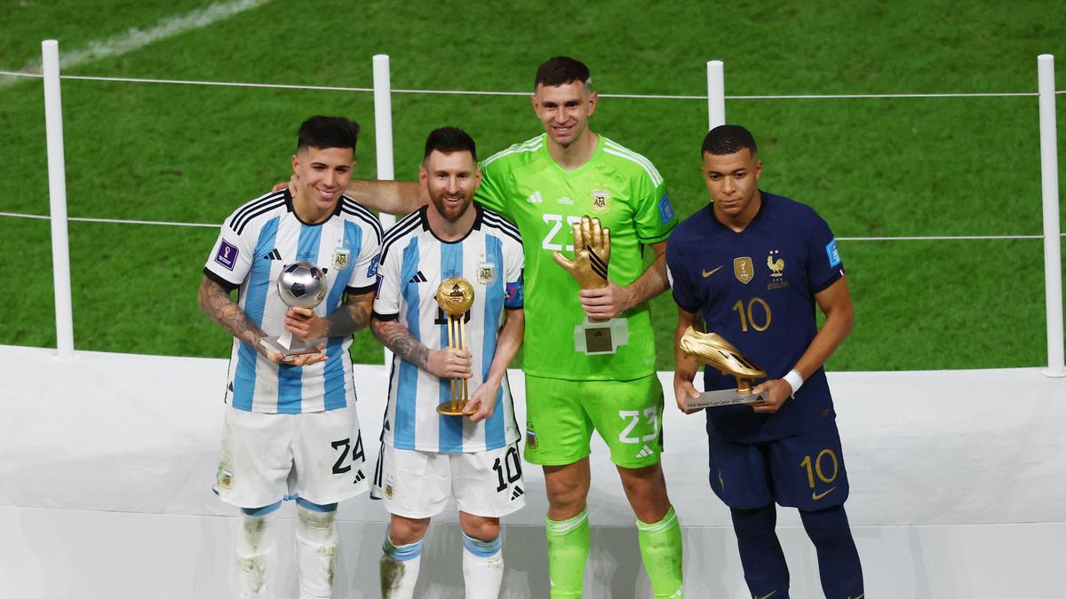 Messi wins award as best player at World Cup