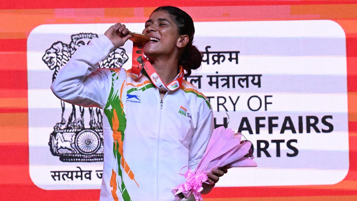 World Boxing Cup Finals | Minakshi, Jaismine and Nikhat lead India’s gold rush