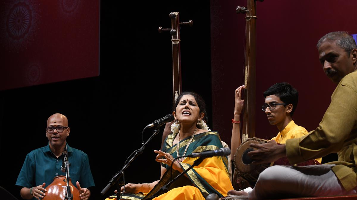 Amritha Murali’s concert was all about good programming