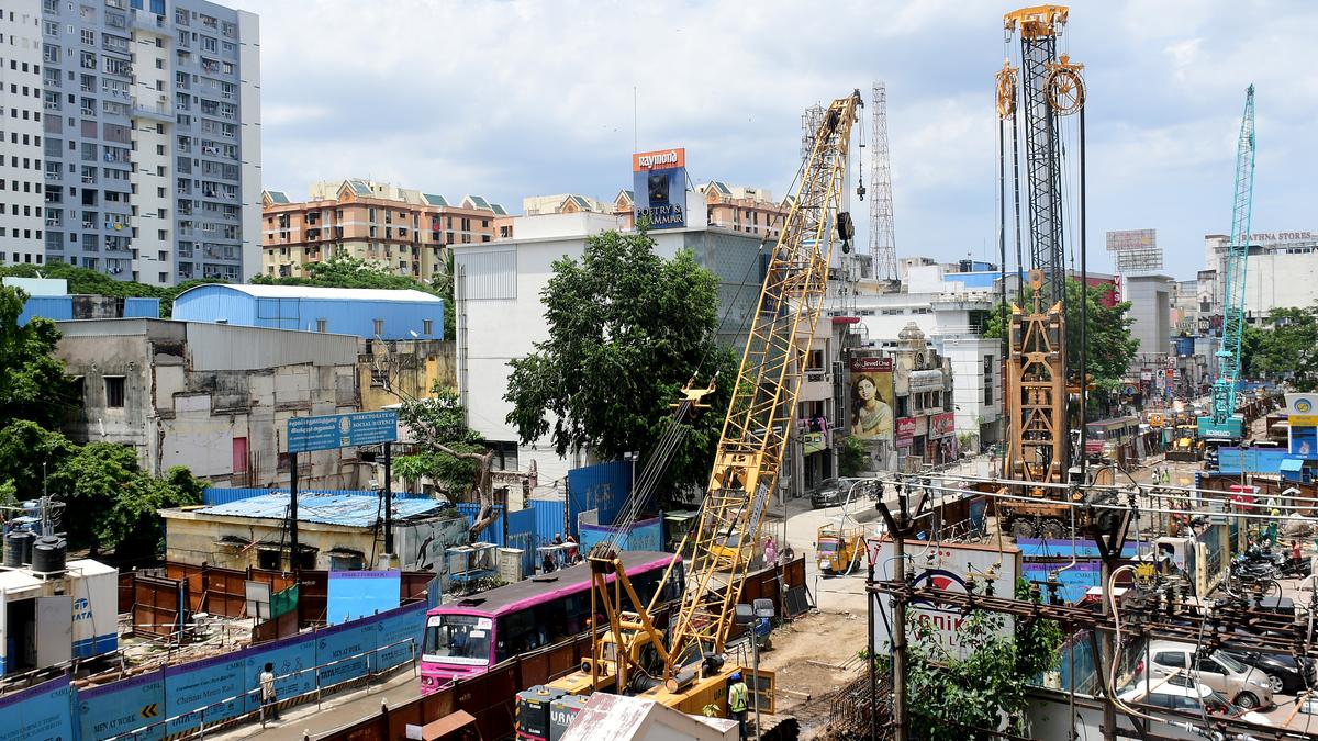 Chennai’s business community grapples with losses as work on Metro Rail’s Phase II project continues