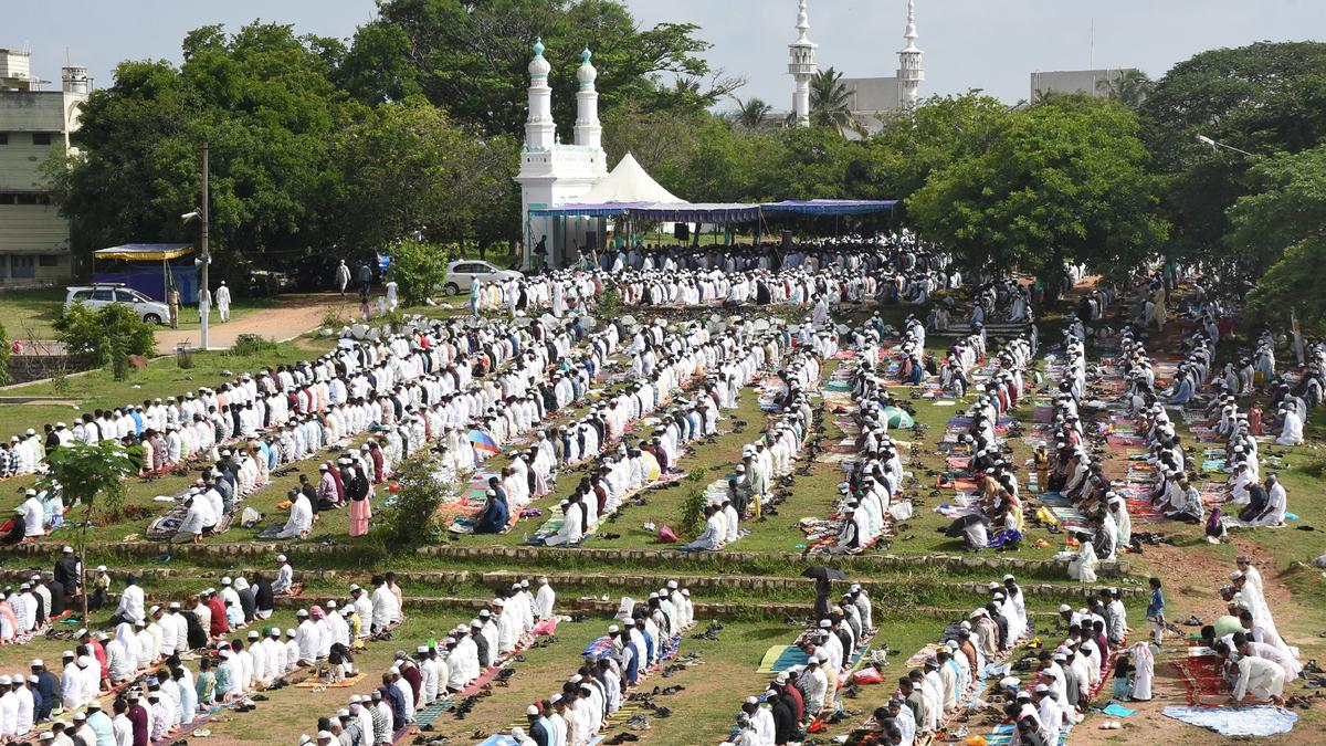 Bakrid celebrated with religious gaiety