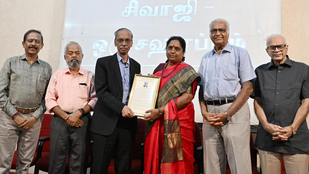 Lifetime Achievement Award conferred on T.S. Gopal