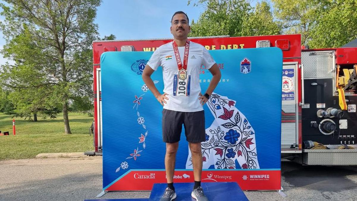 Belagavi police officer competes in world police and fire games in Canada