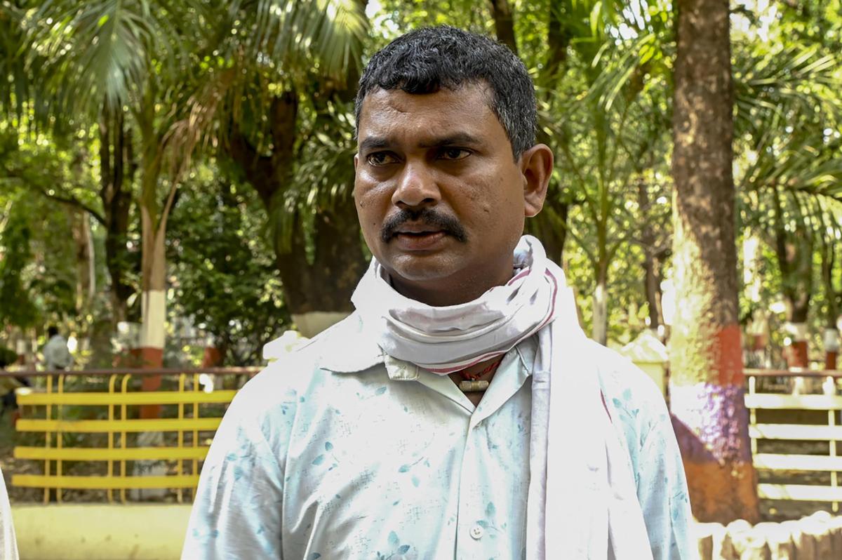 Chhotelal Gond, boatman of the cruise boat.