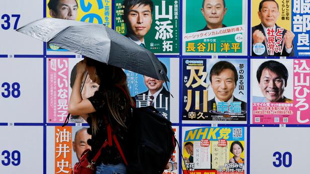 Japan ruling party set for strong election showing after Abe killing